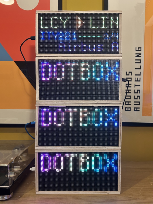 A stack of Dotboxes